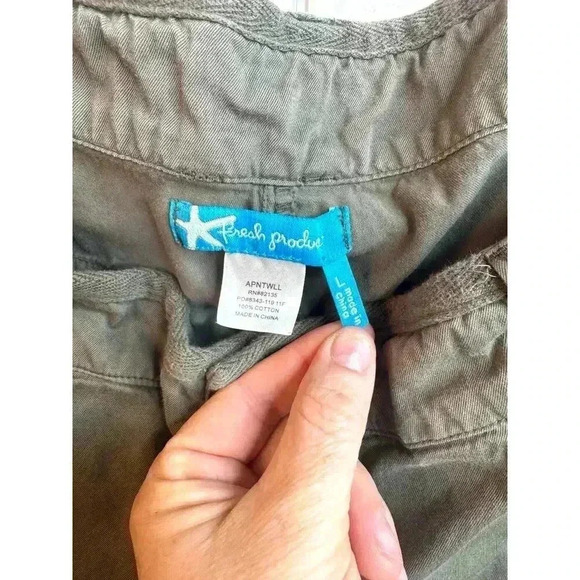 Fresh produce 100% cotton capri pants 36x28 - Picture 3 of 3